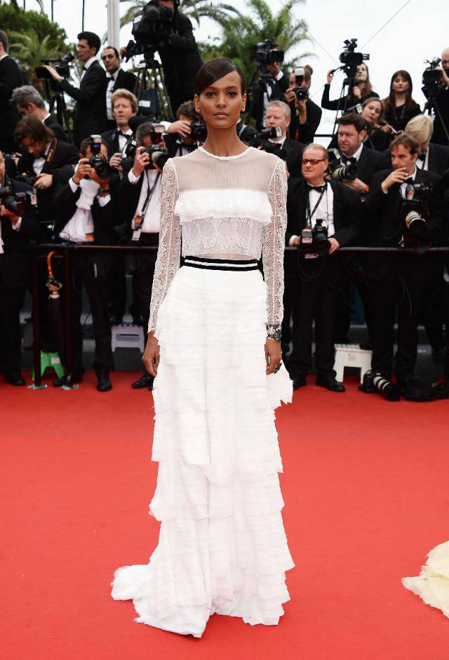 CANNES, FRANCE - MAY 16:  Lyia Kebede attends the Premiere of 'Jeune & Jolie' (Young & Beautiful) at The 66th Annual Cannes Film Festival at Palais des Festivals on May 16, 2013 in Cannes, France.  (Photo by Venturelli/WireImage)