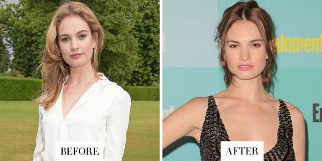 hair-transformation-lily-james